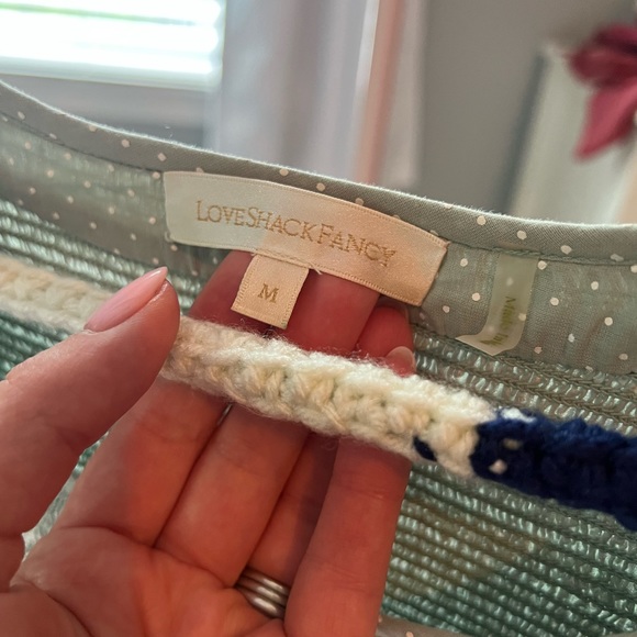 LoveShackFancy Aveline Dress in Seaglass - Picture 3 of 6